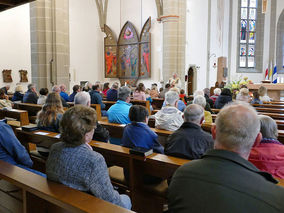 Familiengottesdienst zum Erntedankfest (Foto: Karl-Franz Thiede)